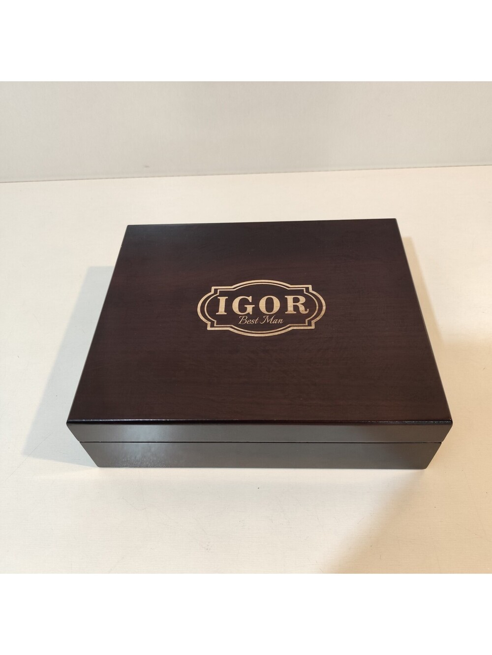 IGOR Best Man Humidor Supreme Wooden Box